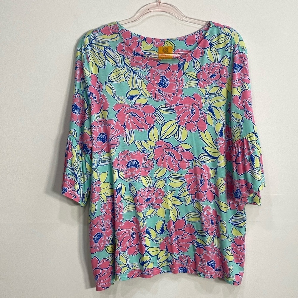Ruby Rd. Floral Blouse Women's PXL